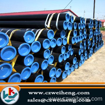 q235 scaffold black pipe and seamless steel pipe for export